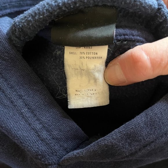 NFL Navy Unisex Size L Seattle Seahawks Hoodie - Picture 4 of 6